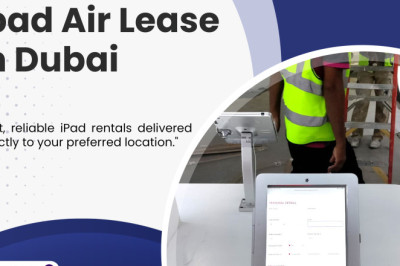 The Best Providers for iPad Air Lease in Dubai