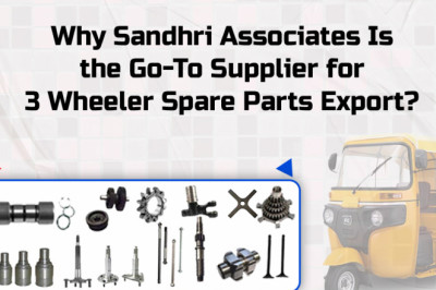 Why is Sandhri Associates considered a top exporter of 3 wheeler spare parts globally?