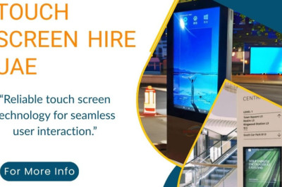Is Optical Touch Screen Rental Ideal for UAE Offices?