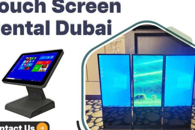 4K Touch Screen Display Rentals for Crystal-Clear Viewing